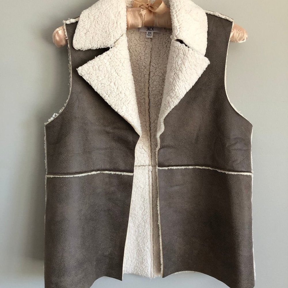 Jack Suede/Wool Vest